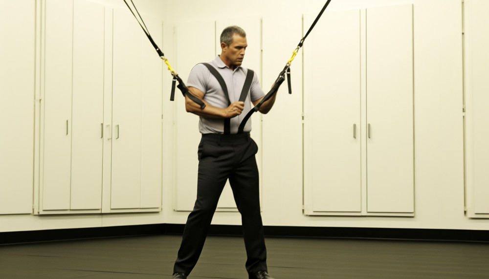 Algunos ejercicios de TRX para los glúteos