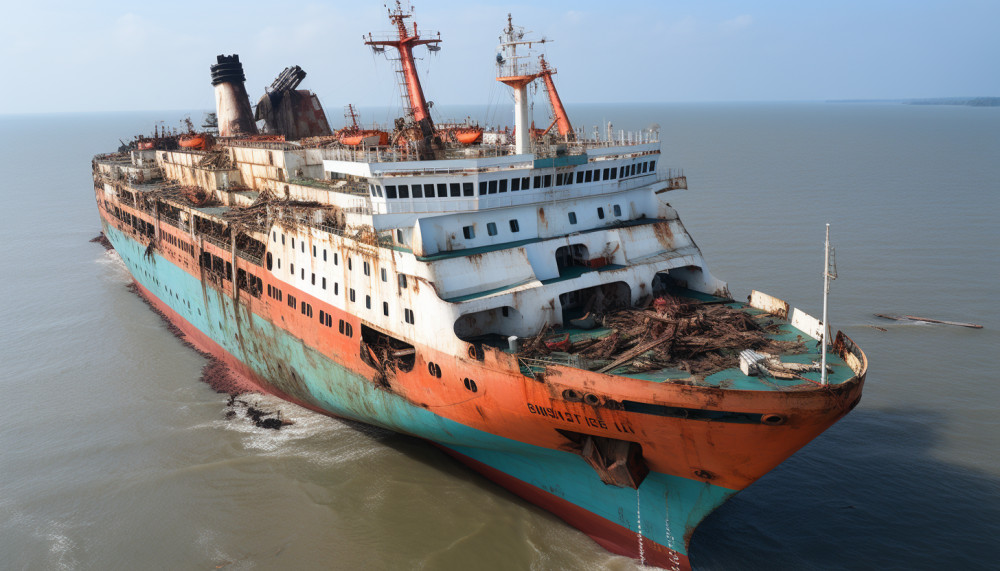 Un ferry choca con otro barco en Bangladesh